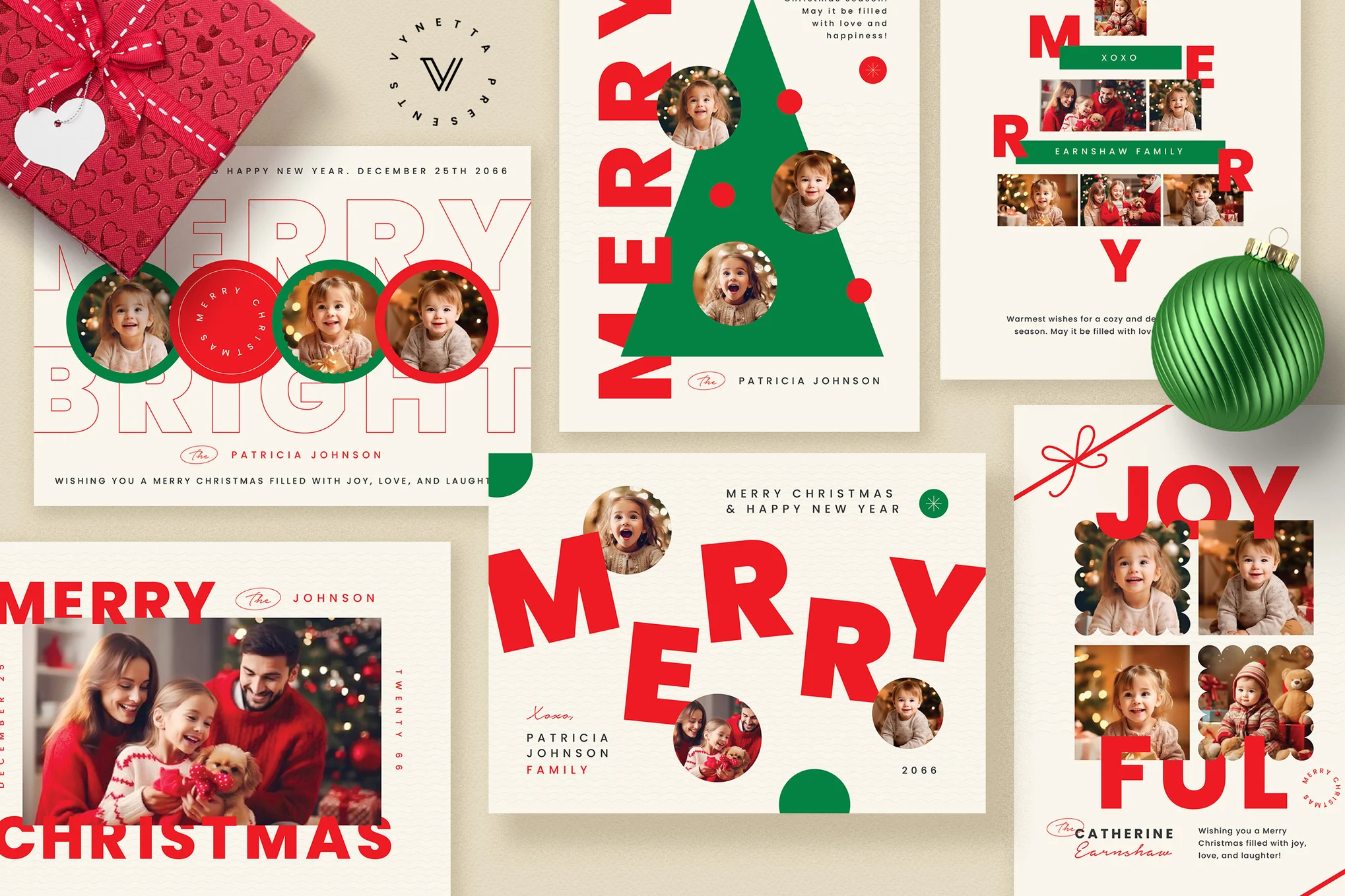30+ Best Christmas Card Templates For Photoshop | Design Shack intended for Christmas Card Ai Template