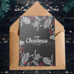 30+ Best Christmas Card Templates For Photoshop | Design Shack Pertaining To Christmas Card Template Photoshop Free Download