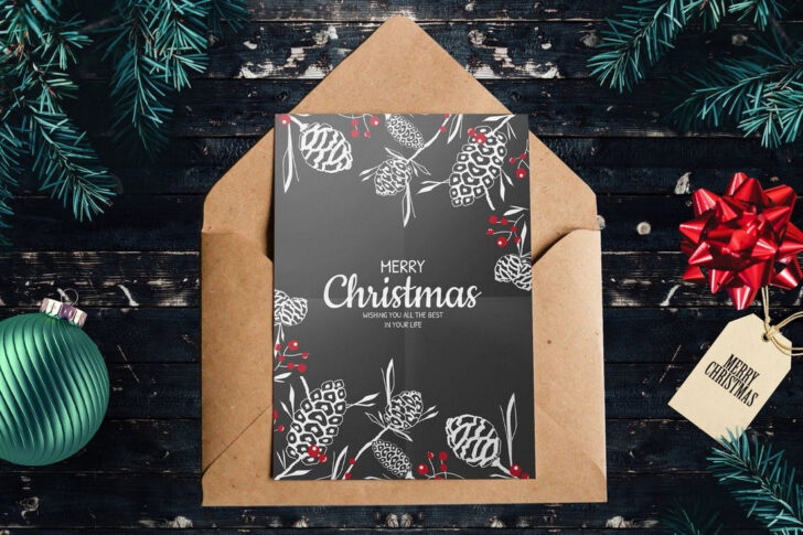 Christmas Card Template Photoshop Free Download Christmas Card Template Photoshop Free Download
