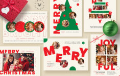 30+ Best Christmas Card Templates For Photoshop | Design Shack regarding Christmas Card Publisher Template