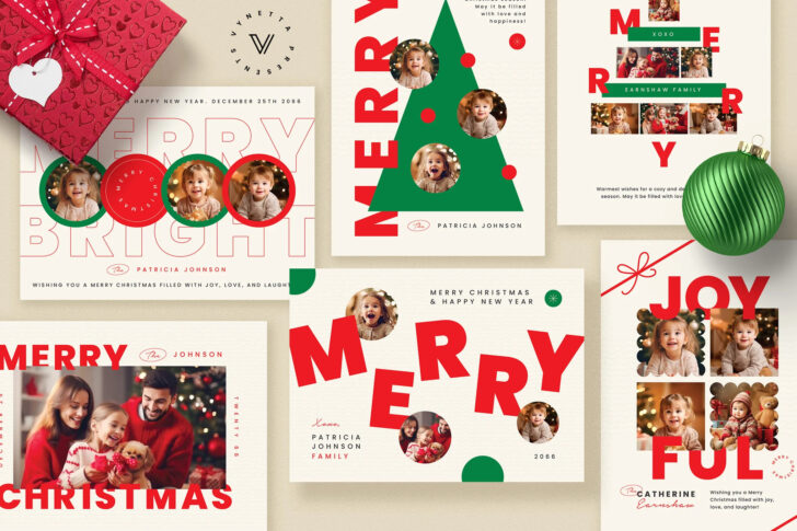Christmas Card Publisher Template