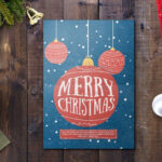 30+ Best Christmas Card Templates For Photoshop | Design Shack Within Christmas Card Template Photoshop Free Download