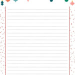 30+ Free Printable Christmas Border Printable Templates   The With Christmas Border Paper Template