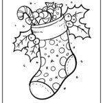 35 Christmas Coloring Pages (100% Free Printables)   Worksheets Intended For Christmas Colouring In Template