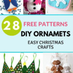 37 Diy Felt Ornament Patterns (Free And Paid) | Fun Cloth Crafts For Christmas Felt Template Free