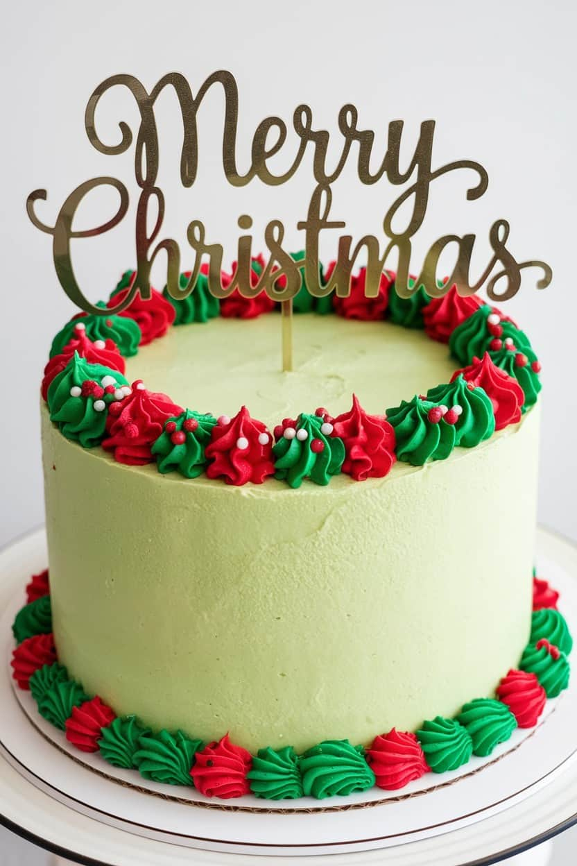 40 Christmas Cake Decorating Ideas For A Fun And Festive Dessert inside Christmas Cake Decoration Template
