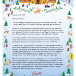 45 Printable Christmas Letter Templates [100% Free] ᐅ Templatelab Inside Christmas Card Letter Template