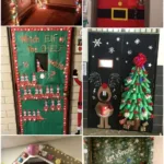 7 Festive Christmas Winter Classroom Door Ideas In Christmas Door Decoration Template