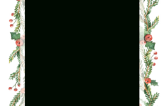 7 Free Christmas Card Templates You Can Download And Print Today with regard to Christmas Card Outline Template