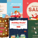 7 Tips For A Successful Email Marketing Christmas   Cakemail Blog Inside Christmas Email Marketing Template