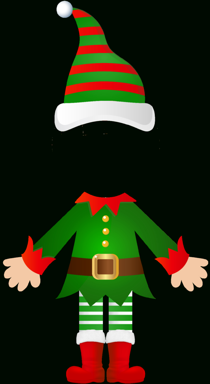 Christmas Elf Body Template