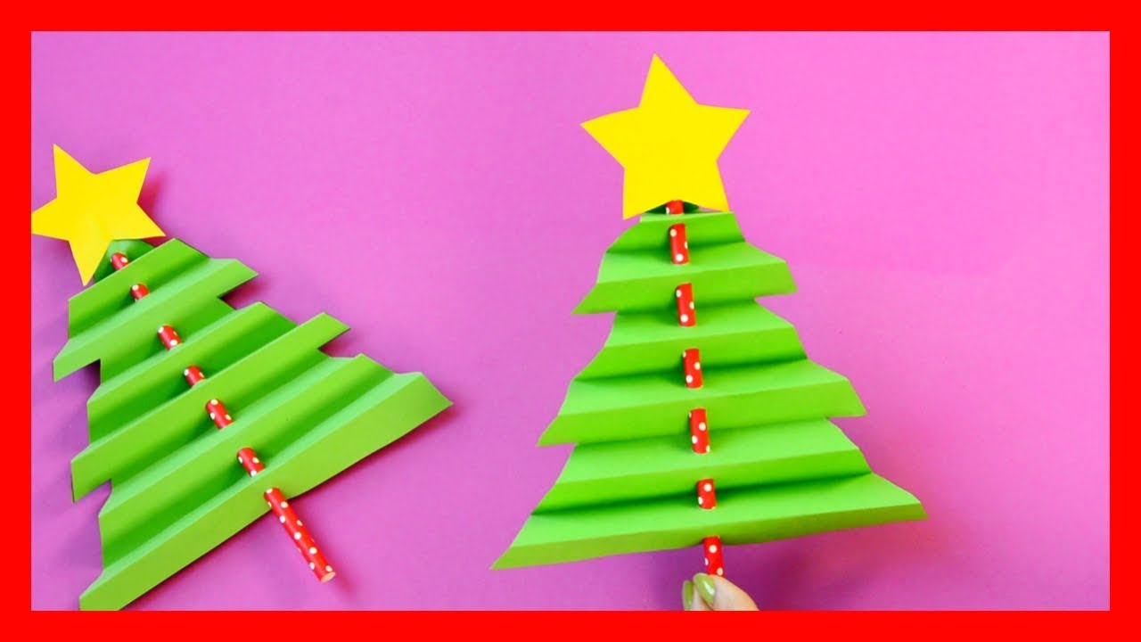 Accordion Paper Christmas Tree - Fun Christmas Crafts For Kids within Accordion Paper Christmas Tree Template