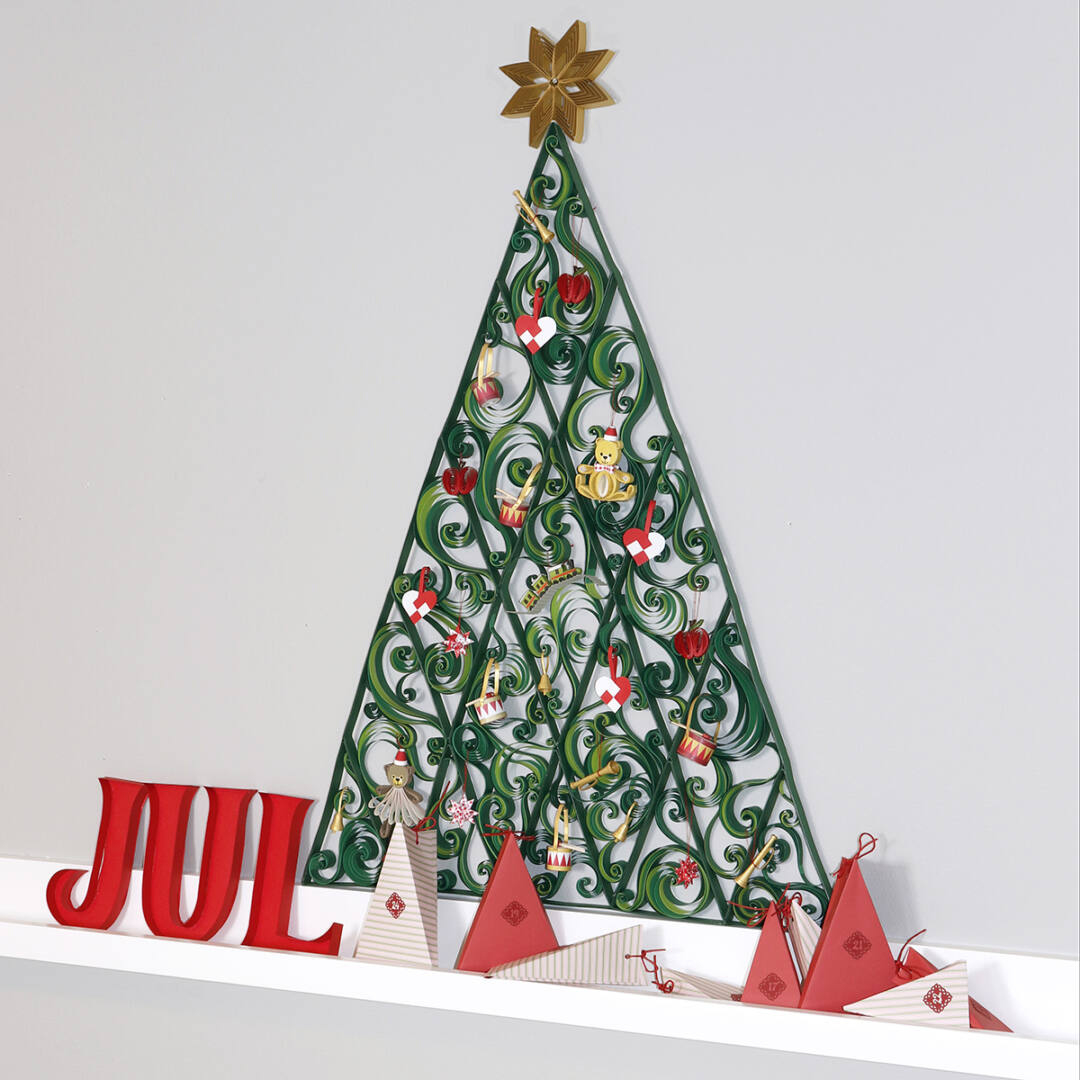 Advent Calendar Module Christmas Tree Template for Advent Calendar Christmas Tree Template
