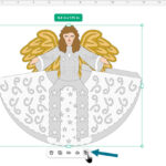 Angel Christmas Tree Topper 🌟 Ccc 2025   Craft With Sarah With Regard To Angel Christmas Tree Topper Template