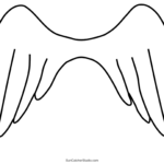 Angel Templates And Stencils (Free Printable Patterns) – Free For Christmas Angel Wings Template