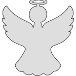 Angel Templates And Stencils (Free Printable Patterns) – Free Within Christmas Angel Cut Out Template