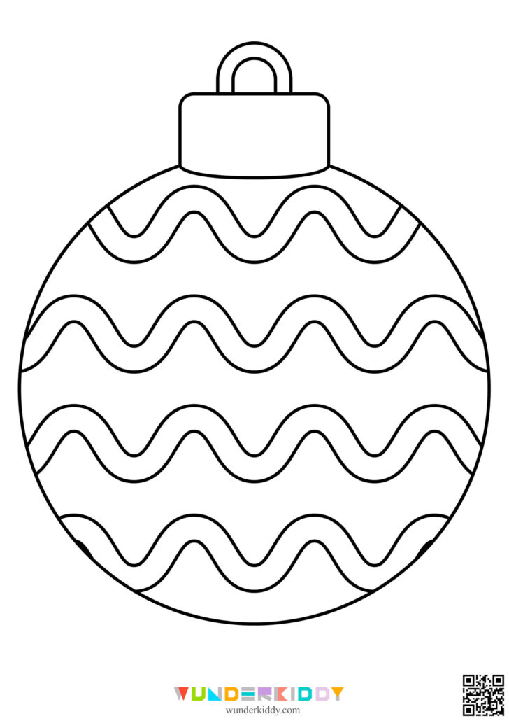 Christmas Ball Ball Template