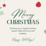 Beige And Green Animated Greetings Merry Christmas Instagram Story Intended For Christmas Story Christmas Card Template