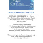 Blue Christmas – Wgil 93.7 Fm – 1400 Am Regarding Blue Christmas Service Template