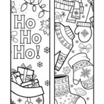 Bookmark Christmas Printable With Regard To Christmas Bookmark Template Free