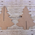 Cardboard Christmas Tree Decoration   Make Life Lovely Inside Cardboard Christmas Tree Template