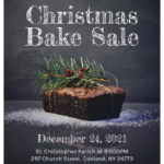 Chalk Christmas Bake Sale Flyer Template   Venngage Intended For Christmas Bake Sale Template