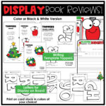 Christmas Activities December Bulletin Board Book Report Review Throughout Christmas Book Report Template