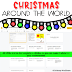 Christmas Around The World Guided Research Project   Intended For Christmas Around The World Research Template