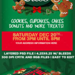 Christmas Bake Sale Flyer Template, Print Templates | Graphicriver Regarding Christmas Bake Sale Flyer Template