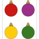 Christmas Ball Templates | Free Pdf Printables Intended For Christmas Ball Ball Template