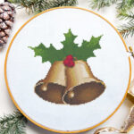Christmas Bell | Free Cross Stitch Pattern • Ugly Duckling House Within Christmas Cross Stitch Template