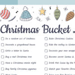 Christmas Bucket List Free Google Docs Template   Gdoc.io In Christmas Bucket List Template