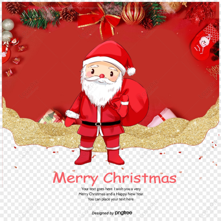 Christmas Card Png Template