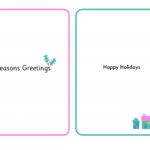 Christmas Card Inserts With Small Images   Printable Teaching In Christmas Card Insert Template