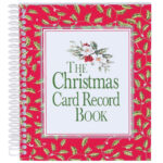 Christmas Card Record Book Intended For Christmas Card Record Book Template