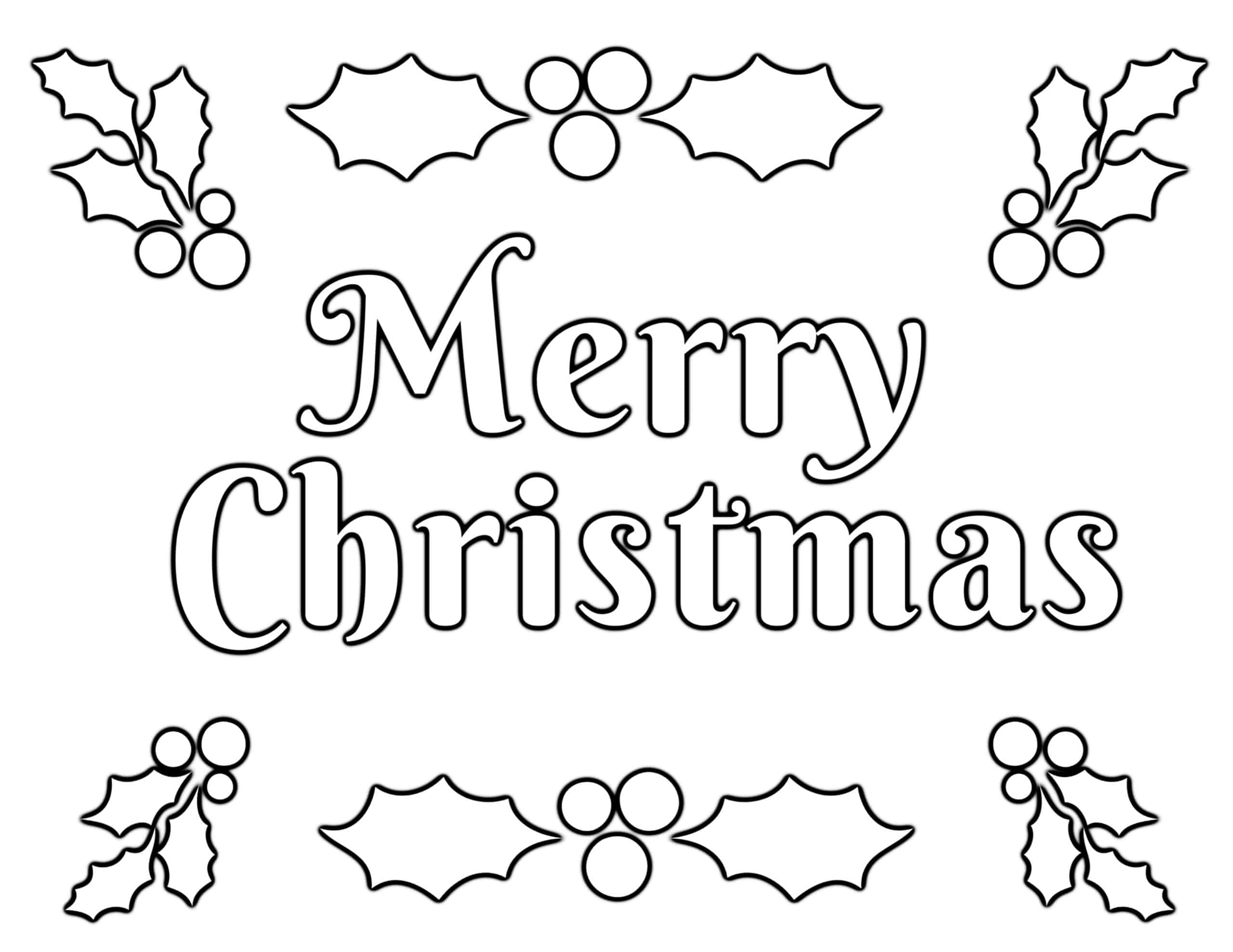 Christmas Coloring Pages For Kids (100% Free) Easy Printable Pdf pertaining to Christmas Colouring In Template