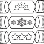 Christmas Coloring Sheets With Regard To Christmas Cracker Colouring Template