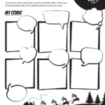 Christmas Comic Strip Template Download Printable Pdf | Templateroller Pertaining To Christmas Comic Strip Template