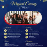 Christmas Concert Flyer Template | Visme With Christmas Concert Flyer Template
