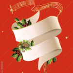 Christmas Concert Poster Template Stock Vector | Adobe Stock Pertaining To Christmas Concert Poster Template