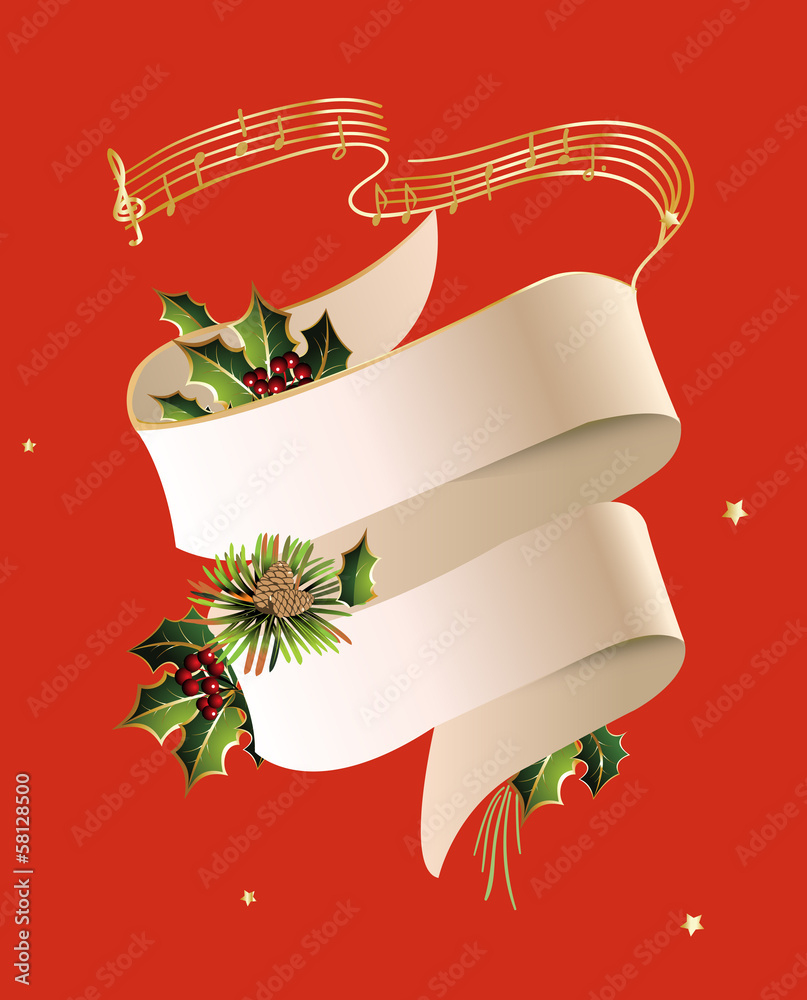 Christmas Concert Poster Template Stock Vector | Adobe Stock pertaining to Christmas Concert Poster Template