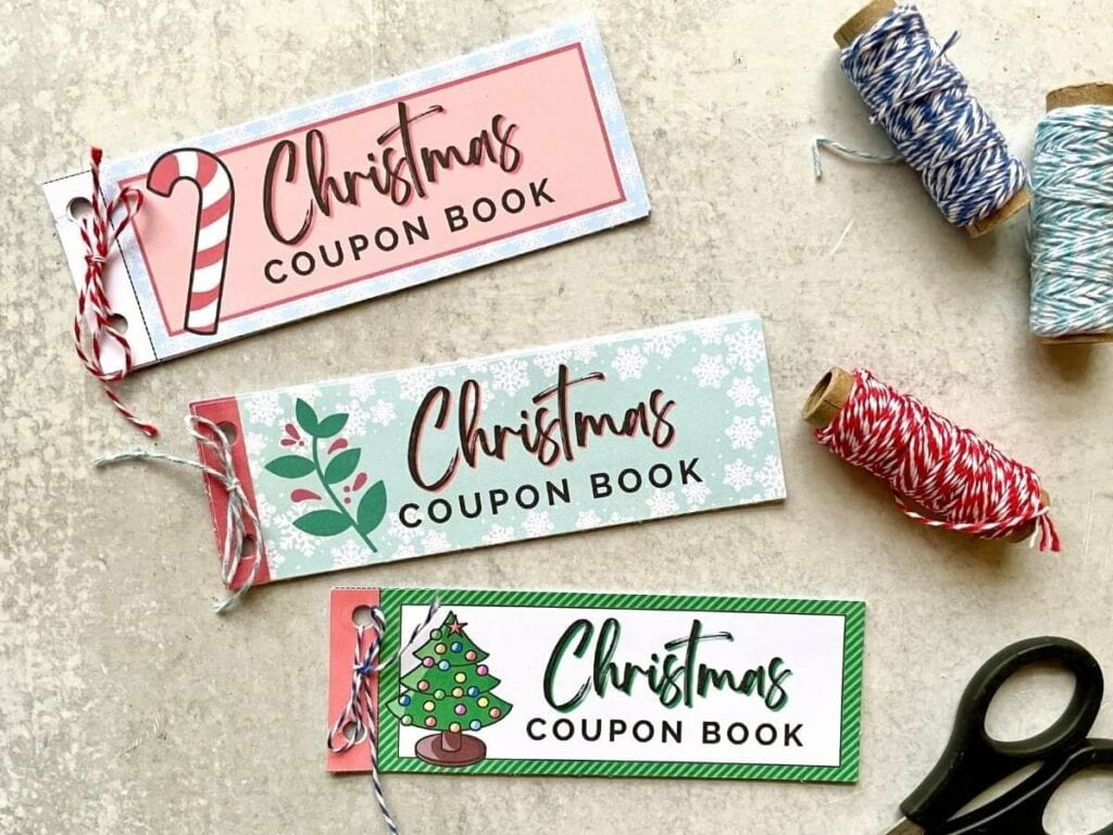 Christmas Coupon Book Template - Awesome Printable Gift Idea! throughout Christmas Coupon Book Template Free