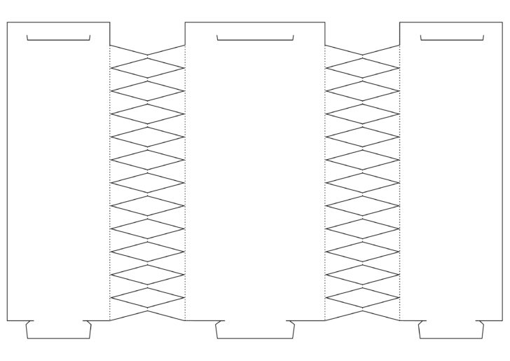 Christmas Cracker Template A4