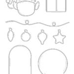 Christmas Craft Wire Templates Downloads | Hunkydory Crafts With Christmas Arts And Crafts Template