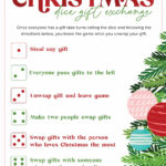 Christmas Dice Game, Free Printable For Gift Exchange!   Favorite Within Christmas Dice Game Template