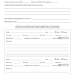 Christmas Family Adoption Foundation Family Wish Form   Fill Intended For Adopt A Family For Christmas Template