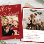 Christmas Family Greetings Card Template   Brandpacks Within Christmas Family Card Template