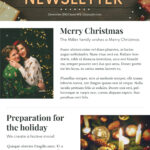 Christmas Family Newsletter Free Google Docs Template   Gdoc.io For Christmas Holiday Newsletter Template