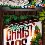 Christmas Flyer Inside Christian Christmas Poster Template Free