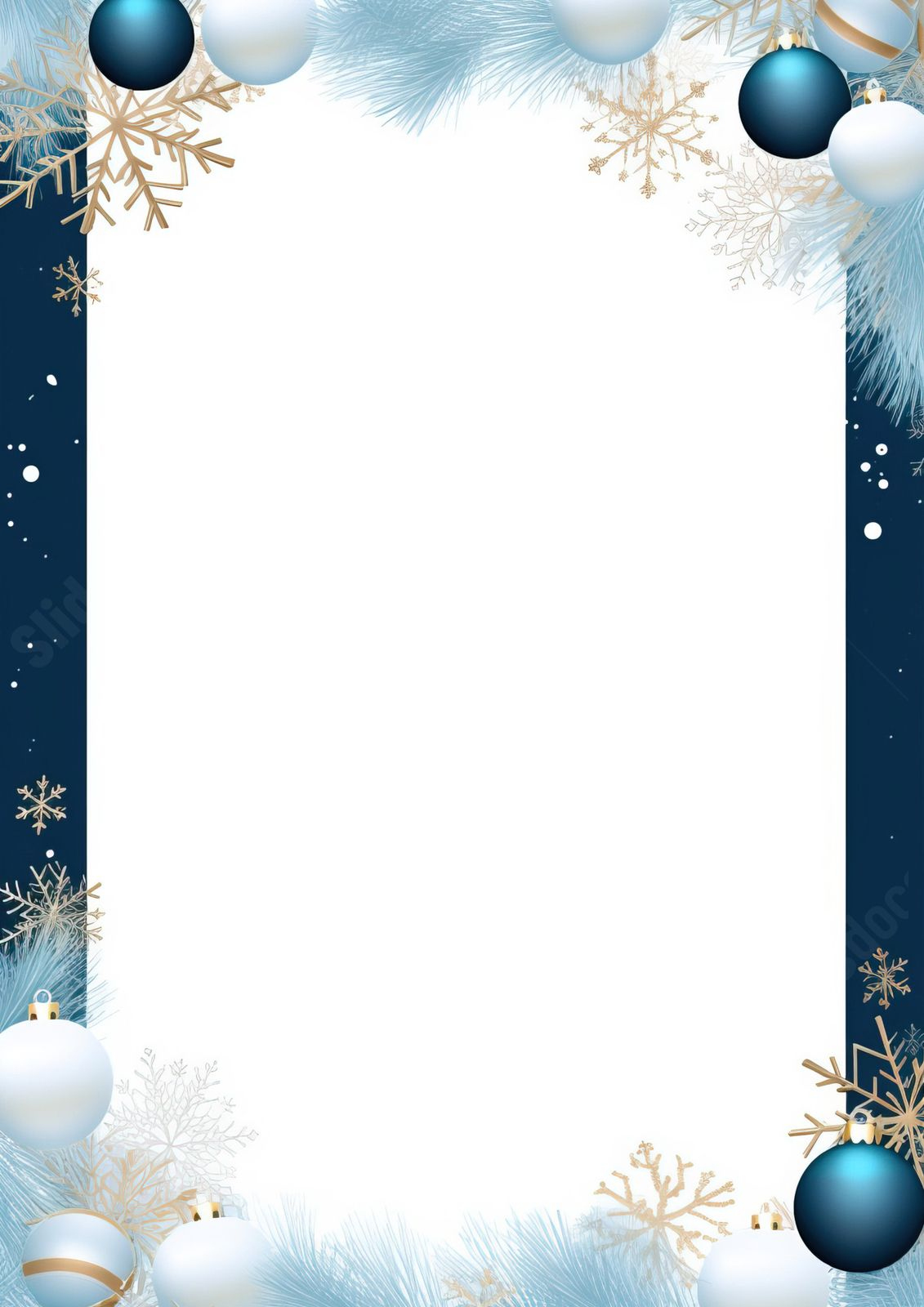 Christmas Frame Template Word Template And Google Docs For Free inside Christmas Card Frame Template